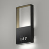 Numera Lighting Door Number Sconce: NL1055.02 - "Miles"