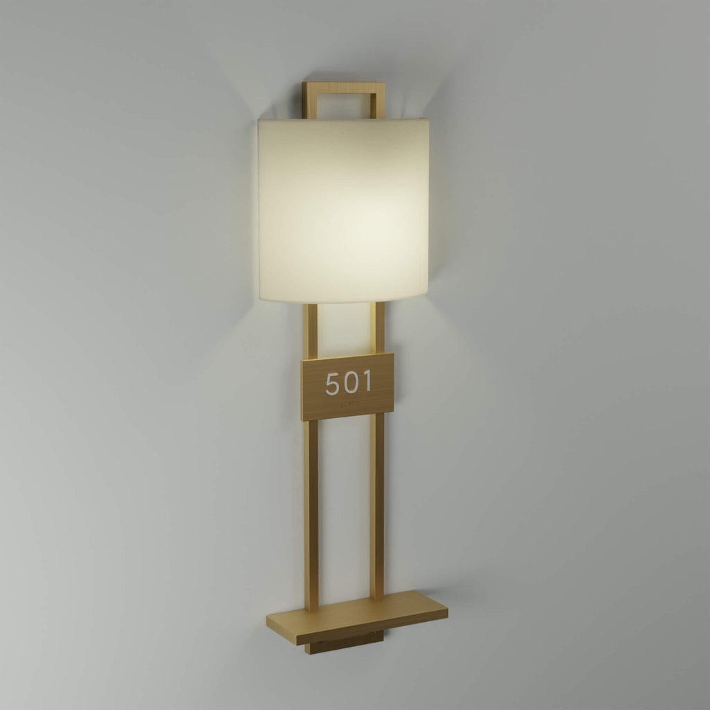 Numera Lighting Door Number Sconce: NL1087.01 - "Ellen"