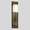 Numera Lighting Door Number Sconce: NL1003.01 - "Oliver"