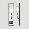Numera Lighting Door Number Sconce: NL1003.01 - "Oliver"