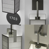 Numera Lighting Door Number Sconce: NL1005.01 - "Clarence"