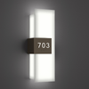 Numera Lighting Door Number Sconce: NL1009.01 - "Stella"
