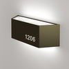 Numera Lighting Door Number Sconce: NL1012.01 - "Amelia"