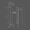 Numera Lighting Door Number Sconce: NL1020.01 - "Katherine"