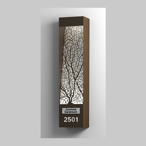 Numera Lighting Door Number Sconce: NL1030.02 | "Seraphine"