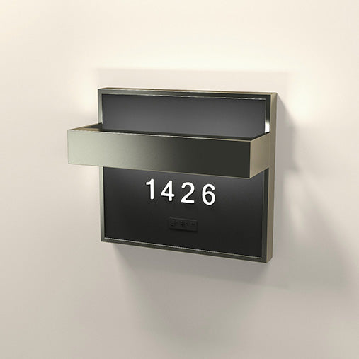Numera Lighting Door Number Sconce: NL1034.01 - "Wilder"