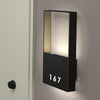 Numera Lighting Door Number Sconce: NL1055.01 - "Miles"