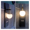 Numera Lighting Door Number Sconce: NL1074.01 - "Harry"