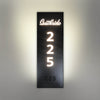 Numera Lighting Door Number Sconce: NL1078.02 - "David"