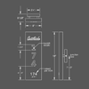 Numera Lighting Door Number Sconce: NL1078.02 - "David"