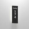 Numera Lighting Door Number Sconce: NL1078.02 - "David"