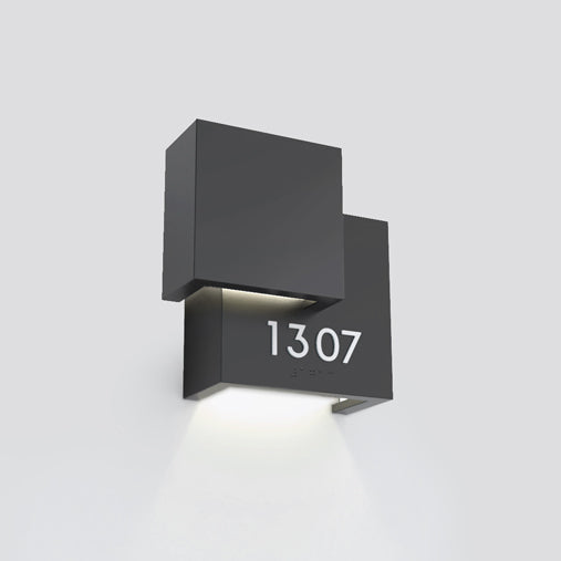 Numera Lighting Door Number Sconce: NL1083.01 - "Layla"