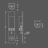 Numera Lighting Door Number Sconce: NL1104.01 - "Rocco"