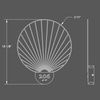 Numera Lighting Door Number Sconce: NL1124.01 - "Carmen"