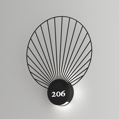 Numera Lighting Door Number Sconce: NL1124.01 - "Carmen"