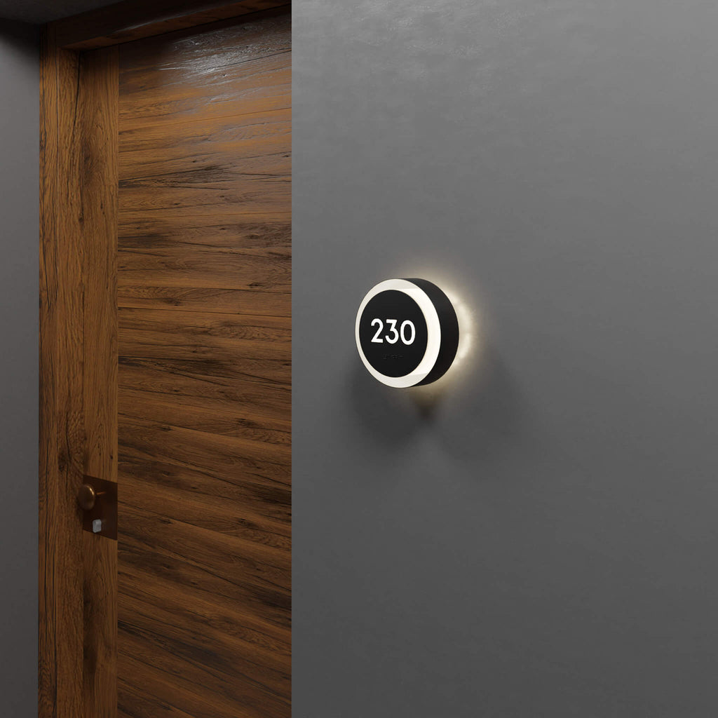 Numera Lighting Door Number Sconce: NL1147.01 - "Hugo"