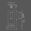 Numera Lighting Door Number Sconce: NL1171.01 - "Cora"