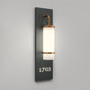 Numera Lighting Door Number Sconce: NL1190.01 - "Ashton"