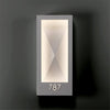 Numera Lighting Door Number Sconce: NL1257.01 - "Xavier"
