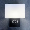 Numera Lighting Door Number Sconce: NL1013.01 - "Maxwell"