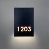 Numera Lighting Door Number Sconce: NL1036.01 - "Boyd"