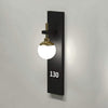 Numera Lighting Door Number Sconce: NL1074.01 - "Harry"