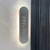 Numera Lighting Door Number Sconce: NL1086.01 - "Valentina"