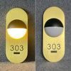 Numera Lighting Door Number Sconce: NL1088.02 - "Rubin"