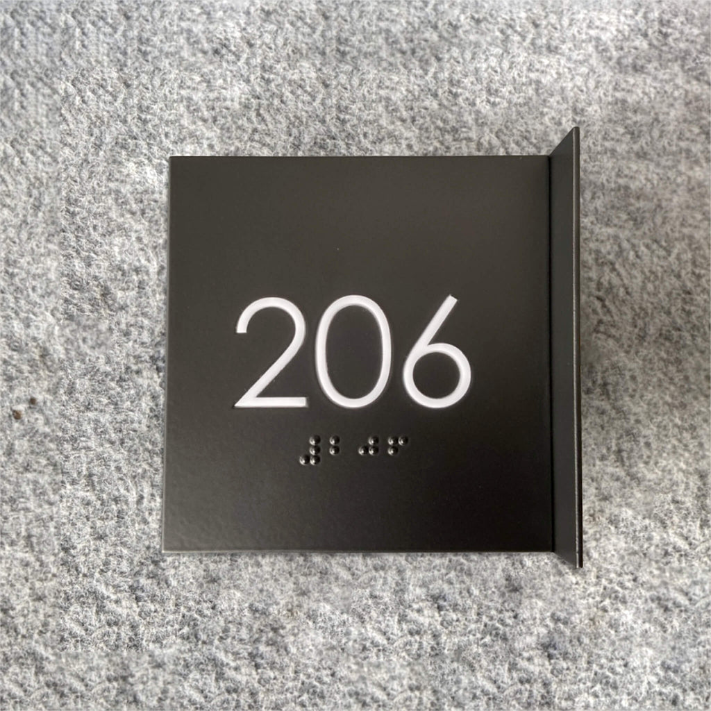 Numera Lighting Door Number Sconce: NL1093.01 - "Parker"