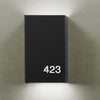 Numera Lighting Door Number Sconce: NL1129.02 - "Marley"