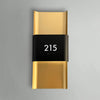 Numera Lighting Door Number Sconce: NL1140.03 - "Willard"