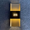 Numera Lighting Door Number Sconce: NL1140.03 - "Willard"