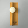 Numera Lighting Door Number Sconce: NL1183.05 - "Theo"