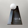 Numera Lighting Door Number Sconce: NL1183.05 - "Theo"