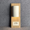 Numera Lighting Door Number Sconce: NL1225.01 - "Woody"