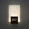 Numera Lighting Door Number Sconce: NL1265.01 - "Norah"