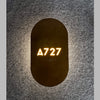 Numera Lighting Door Number Sconce: NL1267.01 - "Chelsea"