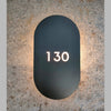 Numera Lighting Door Number Sconce: NL1267.01 - "Chelsea"