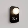 Numera Lighting Door Number Sconce: NL1364.01 - "Piper"