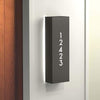 Numera Lighting Door Number Sconce: NL1400.02 - "Riley"