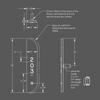 Numera Lighting Door Number Sconce: NL1424.02 - "Hannah"
