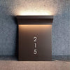 Numera Lighting Door Number Sconce: NL1432.02 - "Linnea"