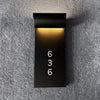 Numera Lighting Door Number Sconce: NL1432.03 - "Linnea"