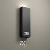 Numera Lighting Door Number Sconce: NL1463.01 - "Shane"