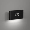 Numera Lighting Door Number Sconce: NL1469.02 - "Troy"