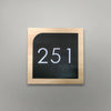 Numera Lighting Door Number Sconce: NL1478.01 - "Aria"