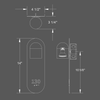 Numera Lighting Door Number Sconce: NL1554.01 - "Bailey"