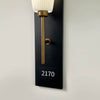 Numera Lighting Door Number Sconce: NL1576.03 - "Alexa"