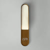 Numera Lighting Door Number Sconce: NL1610.01 - "Bruno"