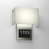 Numera Lighting Door Number Sconce: NL1013.01 - "Maxwell"